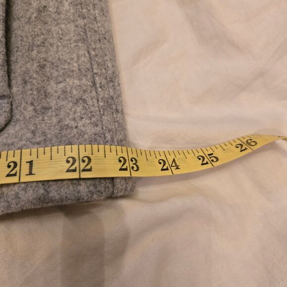 Pendleton Wool Vest Light Gray Size L Front Snap Closure Multiple Pockets - Picture 14 of 14